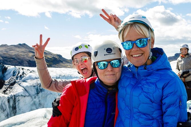 4 Day Northern Lights Adventure - Ice Caves & 4x4 Super Jeeps - Day 4 Glacier Ice Walk at Sólheimajökull, Then Waterfalls to Close the Trip