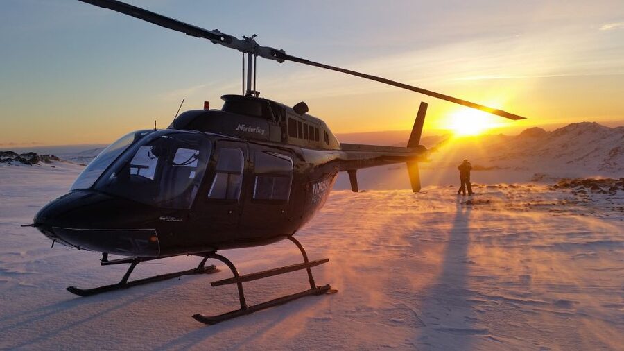 ATV & Helicopter combination tour From Reykajvik - Helicopter flight over Reykjavik, plus a mid-route mountaintop landing