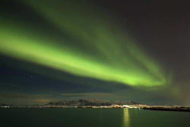 Aurora Reykjavík, The Northern Lights Center Museum Visit - The 7-meter screen, 4K timelapse, and why film is not a throwaway
