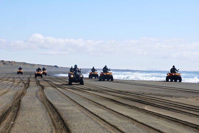 Black Beach ATV - QUAD Tour - Gear Up Fast: Helmet, Gloves, and a Warm Protective Suit