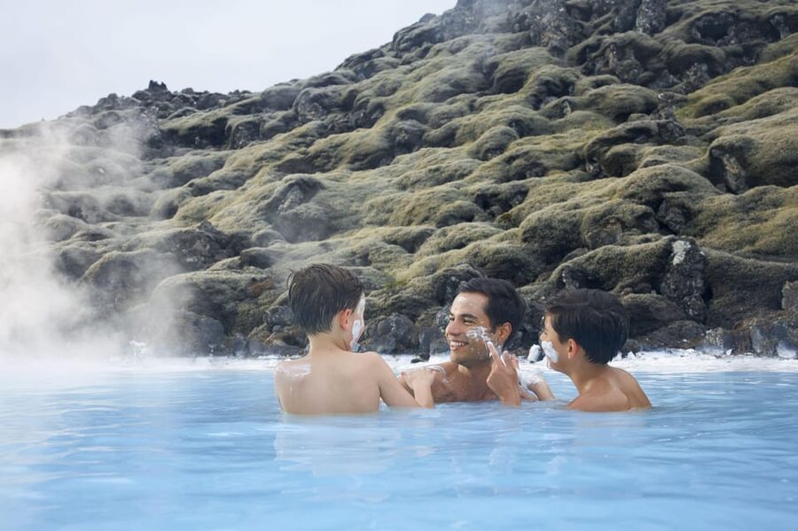 Blue Lagoon: Admission Package with Drink, Towel, and Mask - Sauna, steam room, and massage waterfall: what these add besides heat