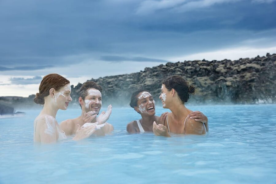 Blue Lagoon: Premium Admission with Drinks and Face Masks - Entering on time: the lava corridor, check-in, and wristband flow