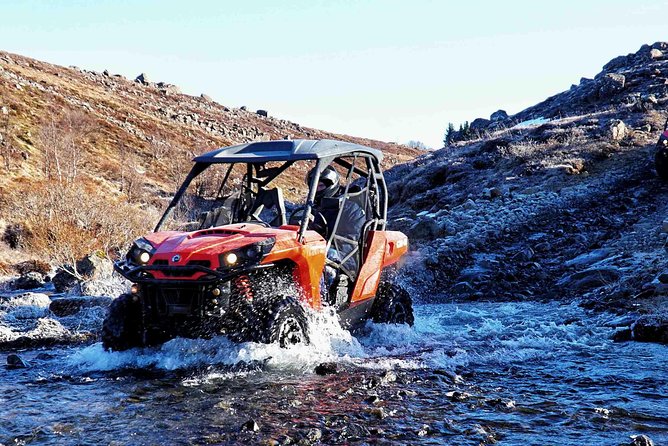 Buggy 'Lava Field Adventure' from Reykjavik - The Úlfarsfell Ascent and Summit Pause: The Big Payoff View