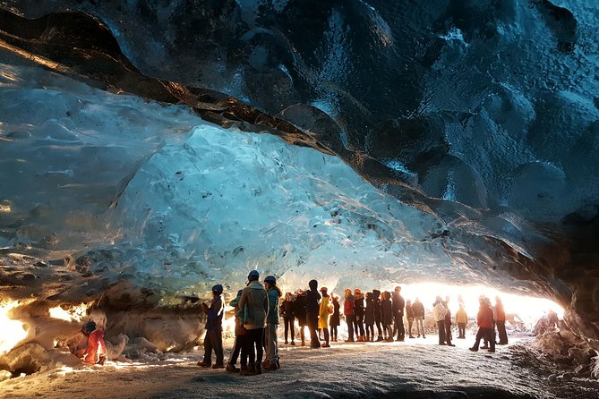 Crystal Ice Cave Adventure - Inside the Ice Cave: Photo Ops, But Also Controlled Footing