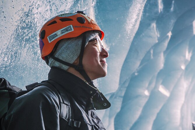 Early Bird Ice Cave with 3 Professional Photos - Entering Vatnajökull’s Falljökull Blue Ice at 8:30
