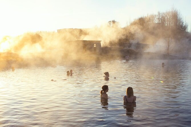 Fludir Secret Lagoon Admission Ticket Only - Winter timing: staying warm while you wait for the northern lights