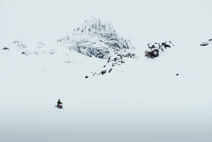From Gullfoss: Glacier Rush on Langjökull Glacier - The 30-minute safety briefing: how you earn speed