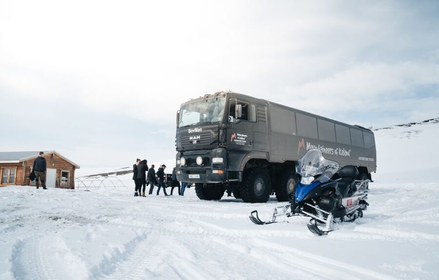From Gullfoss: Langjökull Glacier Snowmobile Tour - The Coach Drive and Scenic Route: what to watch for en route