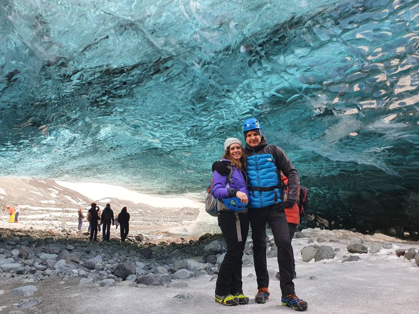 From Jökulsárlón: Crystal Blue Ice Cave Super Jeep Tour - From Jökulsárlón to the glacier in a Super Jeep, not a bus