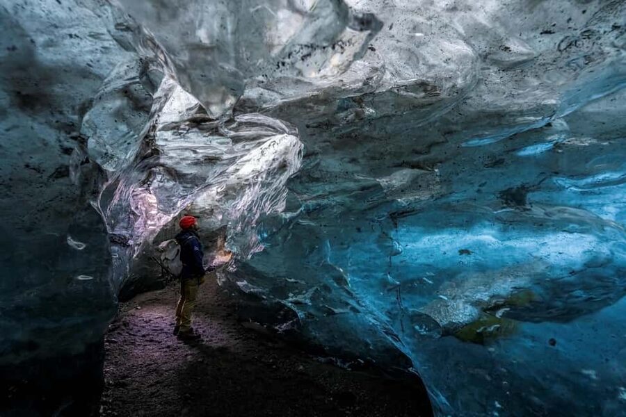 From Reykjavík: 2-Day South Coast Adventure - Walking behind Seljalandsfoss, then climbing up for Skógafoss
