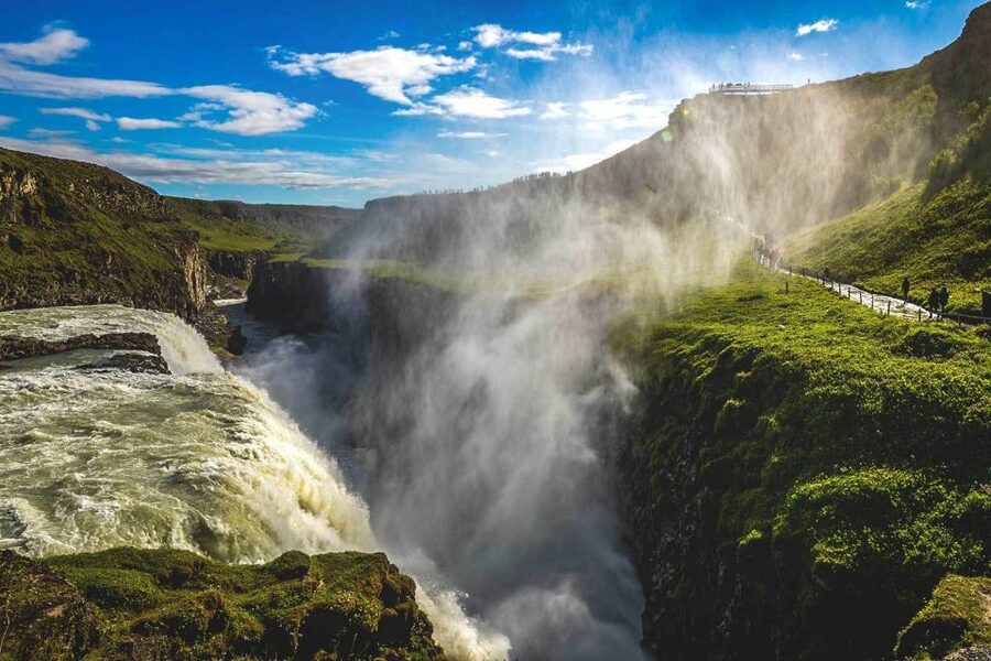 From Reykjavik: Full-Day Horse Riding & Golden Circle Tour - The Golden Circle bus: comfort features and audio help that actually matters