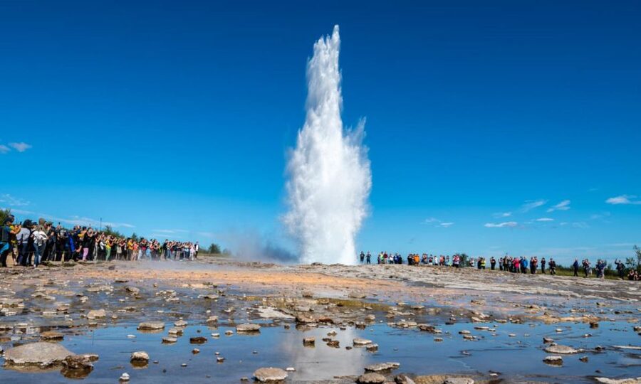 From Reykjavik: Full Day Whale Watching & Golden Circle Tour - Dress for the boat first, because the weather calls the shots