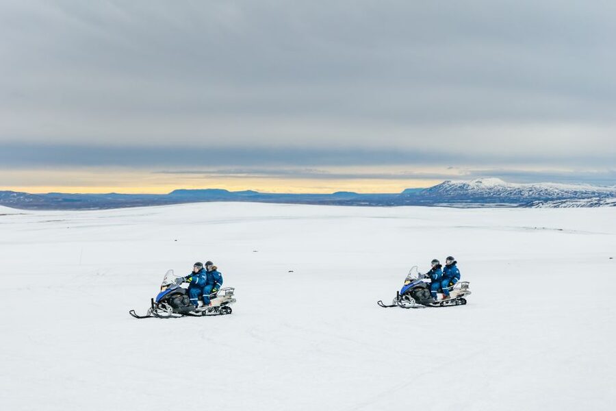 From Reykjavik: Golden Circle and Glacier Snowmobile Tour - A full 11-hour day from Reykjavík, starting early