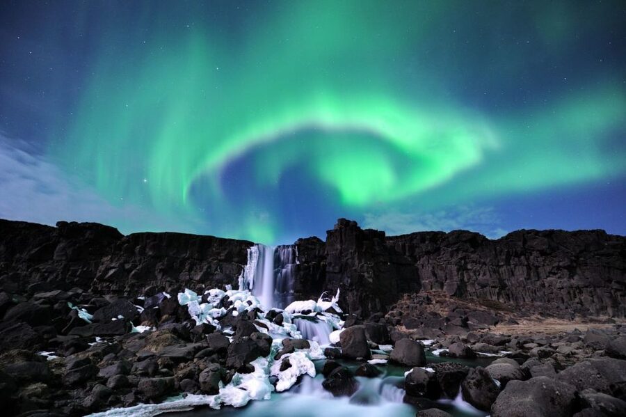 From Reykjavik: Golden Circle and Northern Lights Combo - Golden Circle Day Stops, from boiling water to a tectonic crack