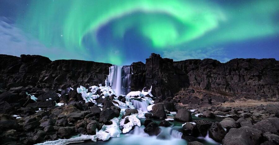 From Reykjavik: Golden Circle and Northern Lights Combo - Where the Northern Lights portion really succeeds