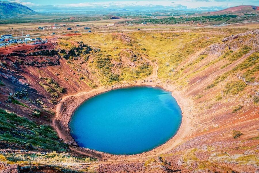 From Reykjavik: Golden Circle & Kerið Full-Day Tour - Kerið crater: the Eye of the World viewpoint, and how to time your photos
