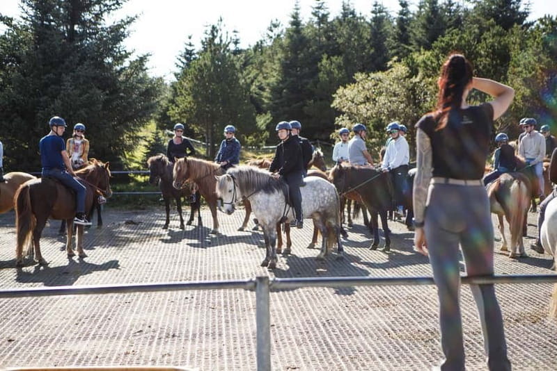 From Reykjavík: Icelandic Horse Riding Tour in Lava Fields - What’s included: helmets, rubber boots, and weather gear that actually helps