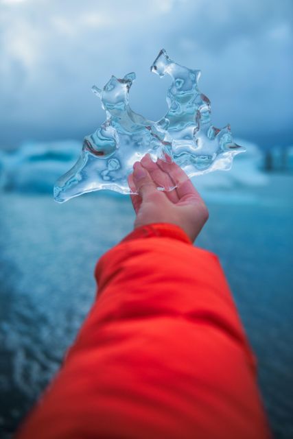 From Reykjavik: Jökulsárlón Glacier Lagoon and Diamond Beach - Diamond Beach: Where Black Sand Turns Ice into Diamonds