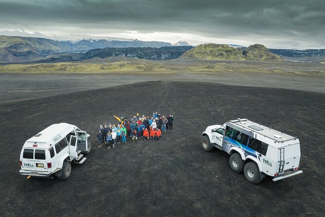 From Reykjavik: Katla Ice Cave and South Coast Day Tour - Reynisfjara black sand beach: plan for wind, and pack snacks like a pro