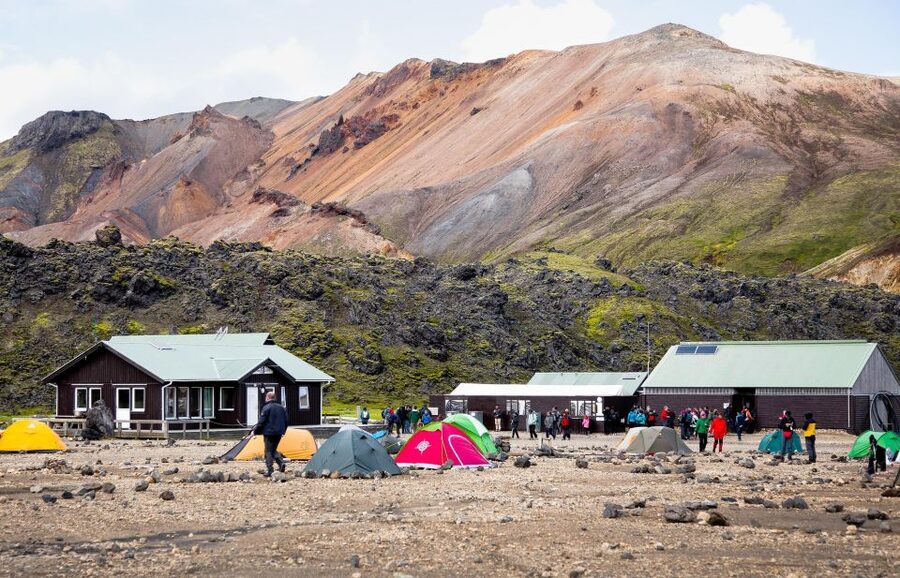 From Reykjavík: Landmannalaugar Day Hike - Hot spring time at Landmannalaugar, warm and cold water mix