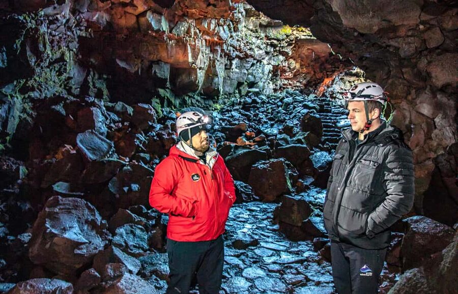 From Reykjavik: Lava Caving Tour - Winter Icicles and the Cave Temperature Reality Check