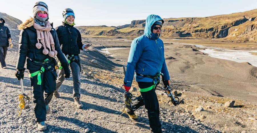 From Reykjavik: South Coast & Glacier Hike - Skógafoss and the 527 Steps: From Coastline History to Movie Trivia