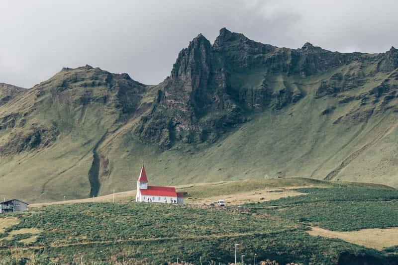 From Reykjavik: South Coast & Sky Lagoon Small-Group Tour - Vik lunch and Reynisdrangar views: the calm intermission before the black sand
