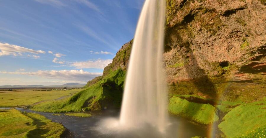 From Reykjavik: South Coast Small-Group Tour - Skógafoss: The Waterfall You Can Walk Toward