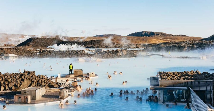 From Reykjavík: Volcanoes and Blue Lagoon Day Trip - Reykjanes Volcano Hiking plus Blue Lagoon, the real reason to go