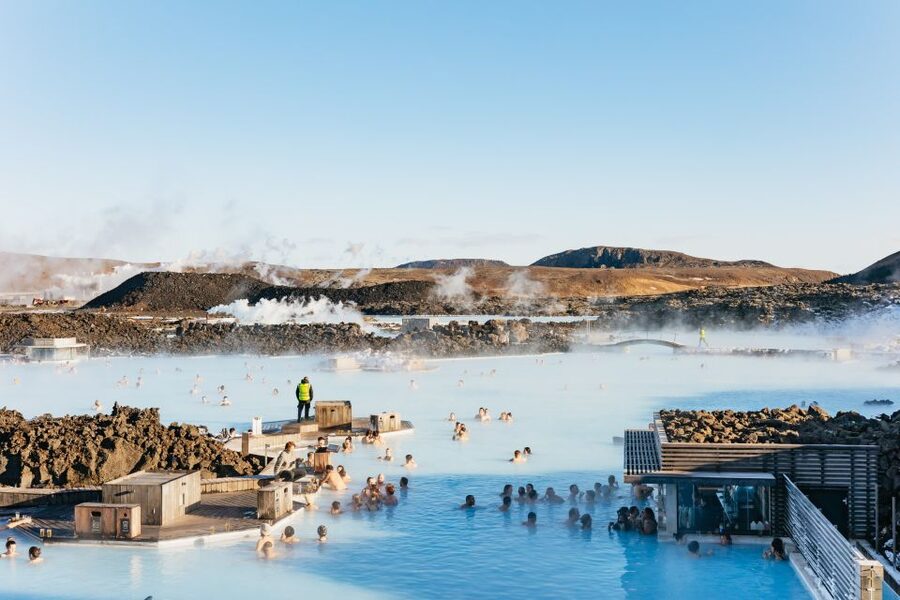 From Reykjavík: Volcanoes and Blue Lagoon Day Trip - Kleifarvatn geothermal lake and Seltún: your warm-up before the eruption zone