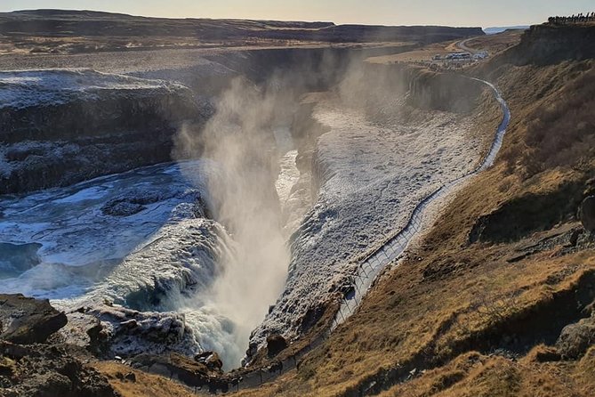 Golden Circle and Kerid Volcanic Crater Small-Group Day Tour - Stop 3: Gullfoss Waterfall, the Golden Waterfall in Motion