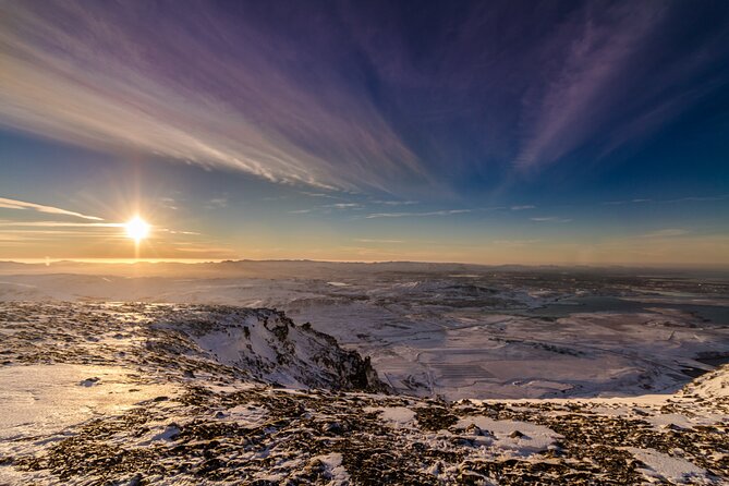Helicopter Tour with Mountain Summit Landing from Reykjavik - Small-Group Comfort and Seat Reality in a 15-Person Max Cabin