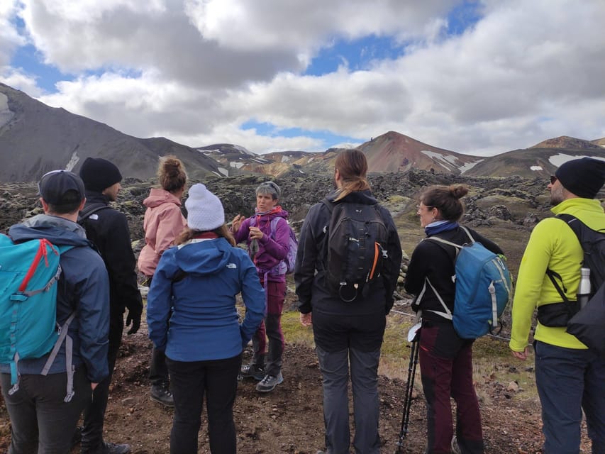 Highlands Hiking: Small Group Landmannalaugar & Hot Springs - The easy trek: lava fields, multicolored slopes, and hot-spring steam