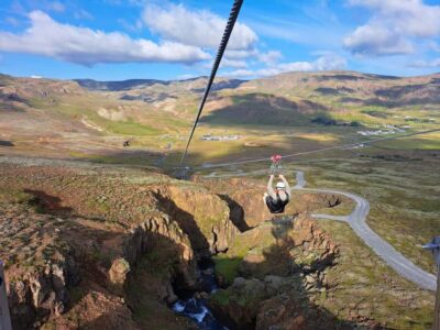 Hveragerdi: Mega Zipline Experience