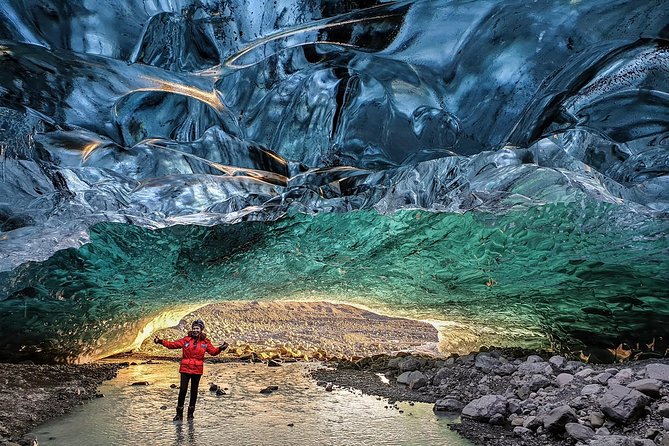 Ice Cave and Glacier Walk into Blue Glacier Canyon - Meeting At Jökulsárlón And Getting Into Vatnajökull Fast