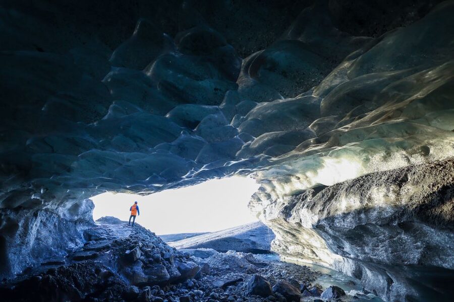 Iceland: Ice Cave Captured with Professional Photos - Summer melt vs winter low water flow: what the cave timing affects