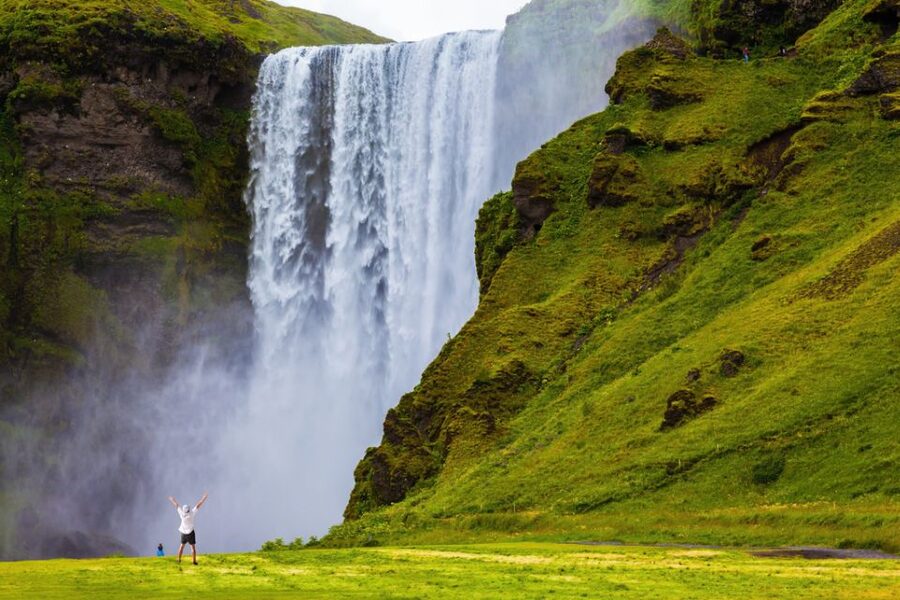 Iceland: South Coast and Northern Lights Tour - Sólheimajökull glacier stop: getting a real sense of ice