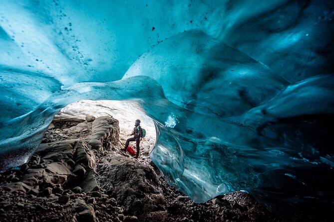 Jökulsárlón: Blue Ice Cave and a Long Glacier Hike - The Blue Ice Cave: remote ice color you cannot fake