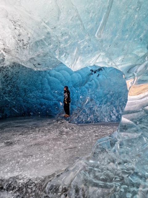 Jökulsárlón: Blue Ice Cave Tour and Glacier Walk - Your Glacier Walk: The 1 to 1.5 Hour Trek on Real Ice