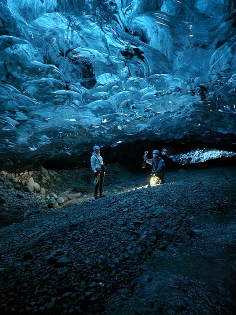 Jökulsárlón: Blue Ice Cave Tour and Glacier Walk - The 30-Minute Jeep Ride and Getting Ready with Safety Gear