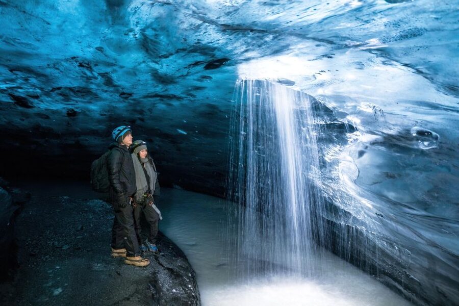 Jökulsárlón: Glacier Hike, Ice Cave, and Photoshoot Package - Upper Ice Cave: Seeing Ice From a Different Level
