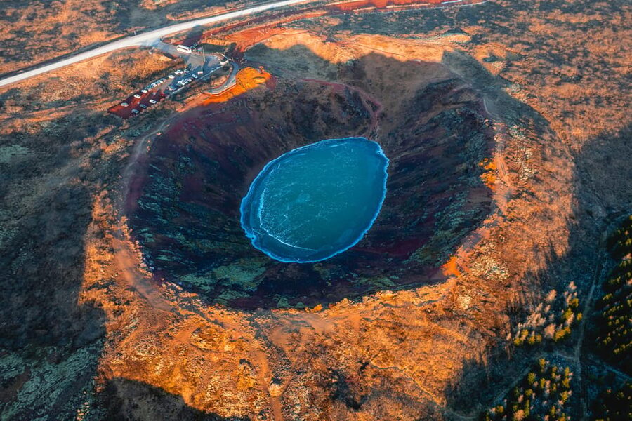 Kerið Volcanic Crater Admission Ticket - The science bits that actually help you understand the views