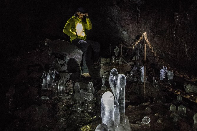 Lava Tunnel Caving with Transfer | Small Group - Entering Leidarendi: the 150 meter walk and the temperature shift