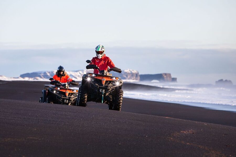 Mýrdalsjökull: South Coast ATV Quad Bike Safari - Sólheimasandur black sand plains: the part you’ll remember