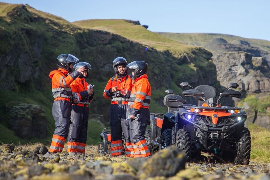 Mýrdalsjökull: South Coast ATV Quad Bike Safari - Gear up at Mýrdalsjökull Base Camp, then get moving