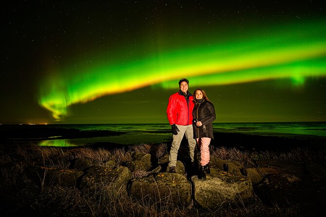 Northern Lights Tour with Photos, Snacks, Warm Snowsuits, Chairs - Warm Jumpsuits, Chairs, and the Snack Table That Keeps You Sane