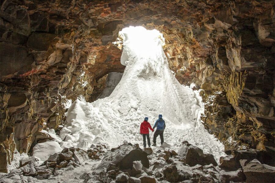 Raufarhólshellir Lava Tunnel: Underground Expedition - Gear Check: Helmets, Headlamps, and Winter Crampons