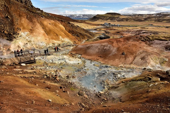 Reykjanes Geopark Small-Group Tour with Airport Transfer - Small-group comfort, pickup timing, and how the minibus day flows