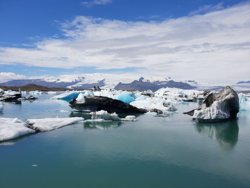 Reykjavík: 2-Day Tour with Icebergs, Glaciers & Waterfalls - Reynisfjara Black Beach: Basalt Columns, Sea Stacks, and Safety