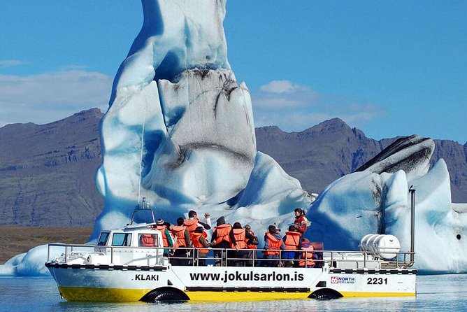 Reykjavik: Glacier Lagoon Boat Ride & South Coast Full Day Tour - Stjornarfoss: The Symmetrical Waterfall Detour That Breaks Up the Long Drive